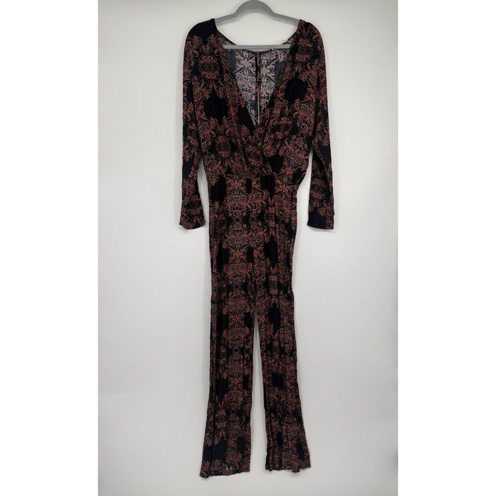 Honey Punch Paisley Jumpsuit Size Medium